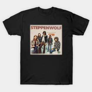 STEPPENWOLF BAND NEW NATURAL COLOUR T-Shirt